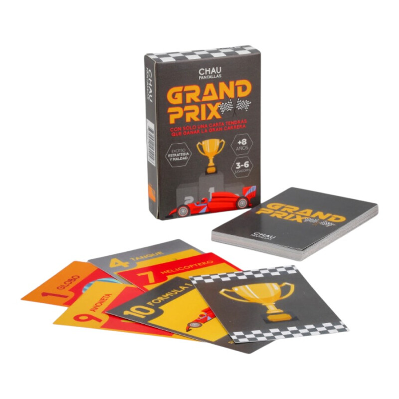 Grand Prix – Juego de Cartas Chau Pantallas Grand Prix – Juego de Cartas Chau Pantallas
