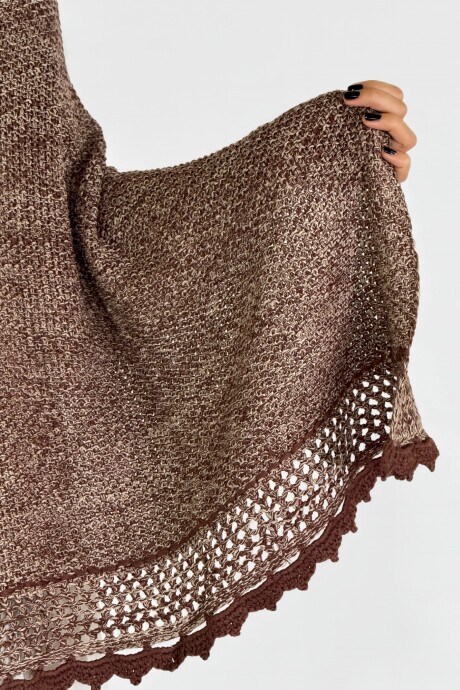 PASHMINA ASTRA Chocolate