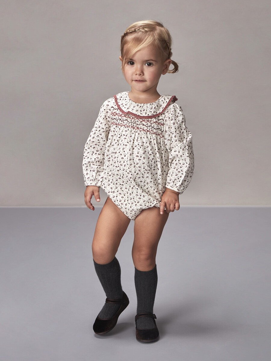 Ranita Estampada Crudo