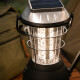 Farol recargable con dinamo solar 12 V NEGRO