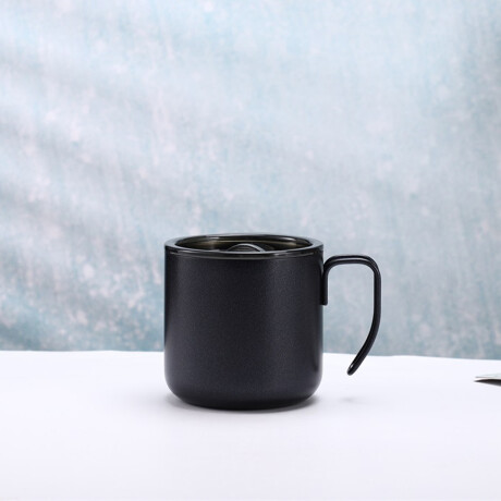 Jarra térmica con agarre y tapa 350 Ml Negro