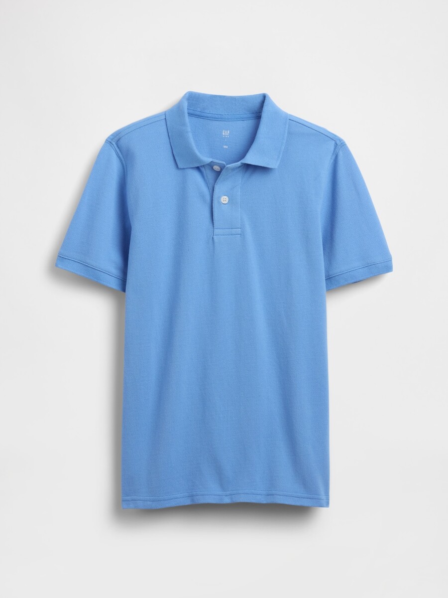 Remera Polo Logo Gap Niño - Beach Ball Blue 