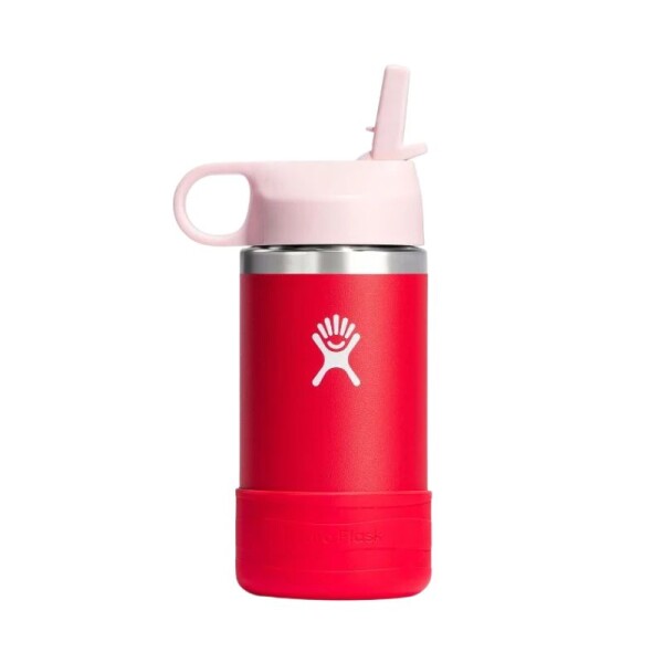 Hydro Flask Kids Wide Mouth Straw 354ml Goji BB612 Hydro Flask Kids Wide Mouth Straw 354ml Goji BB612