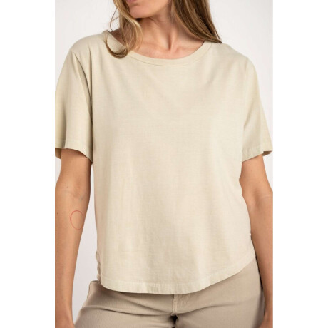 Remera Algodon Lavado Arena