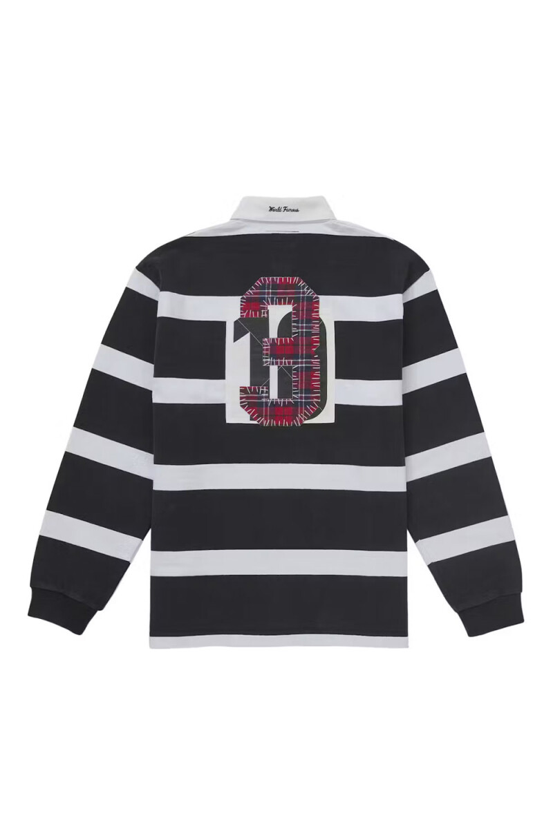 STRIPE RUGBY Negro