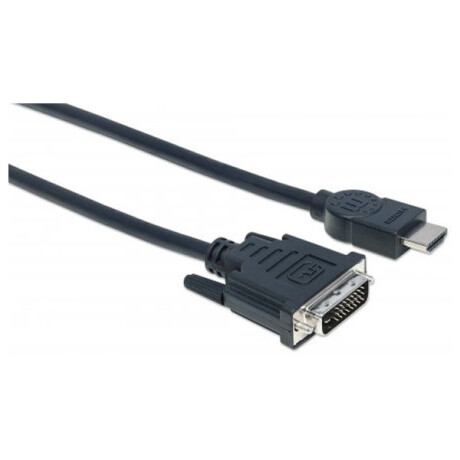 Cable Video Hdmi Manhattan Dvi-d Mm 3.0m 372510 /v /vc Cable Video Hdmi Manhattan Dvi-d Mm 3.0m 372510 /v /vc