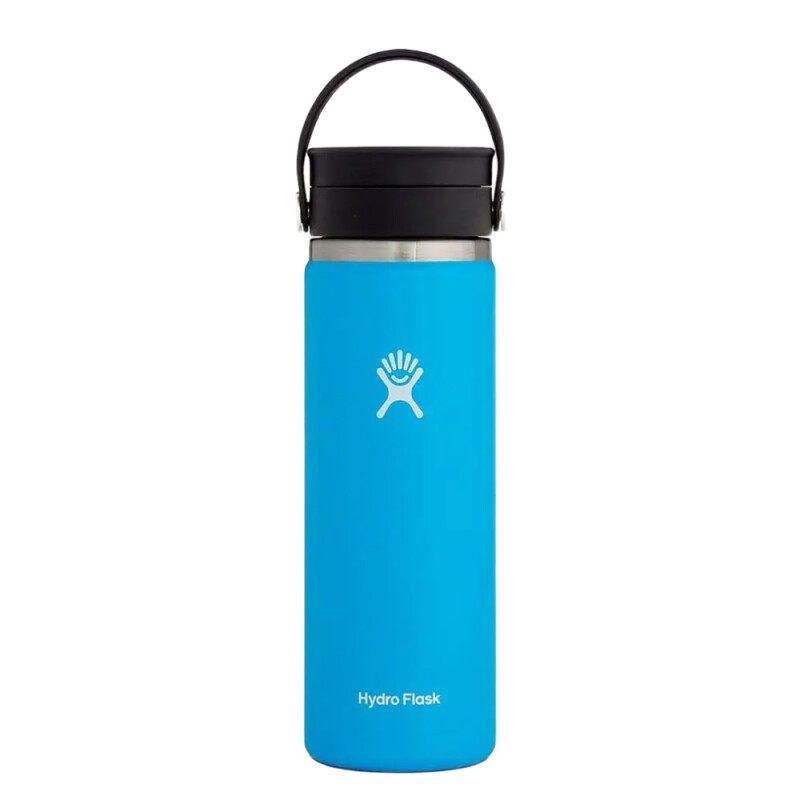 Taza Hydro Flask 20 Oz. (0.59 L) Wide Mouth Flex Sip Lid Celeste Taza Hydro Flask 20 Oz. (0.59 L) Wide Mouth Flex Sip Lid Celeste