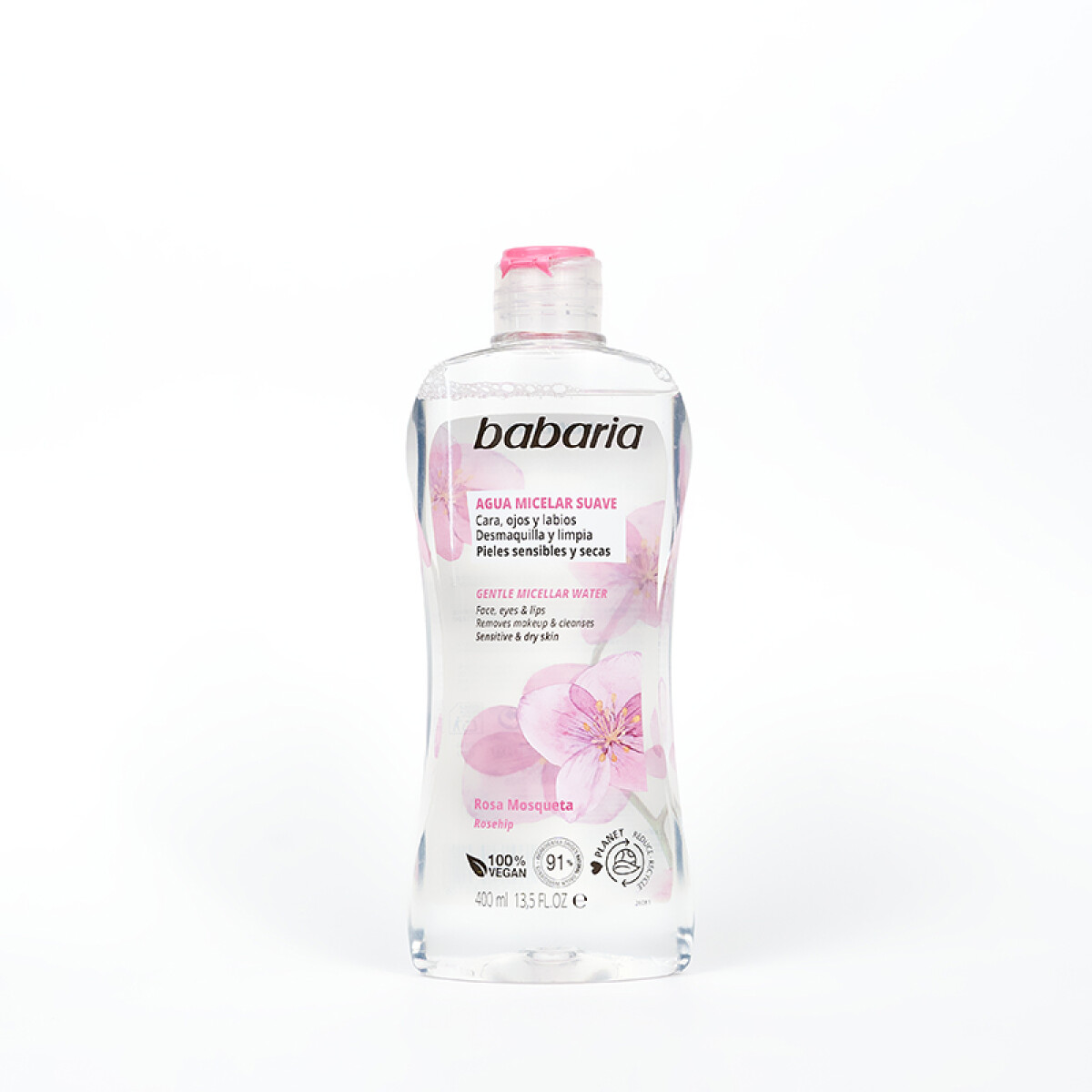 Agua micelar 400 ml Babaria - Rosa mosqueta 