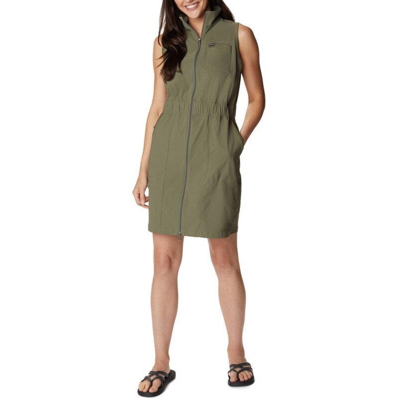 Vestido Leslie Falls STONE GREEN