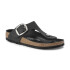 Sandalia Gizeh Big Buckle LEOI Black HEX - Estrecho Black