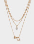 Collares Cortos De inicial Collar Corto De Inicial "g" - Dorado
