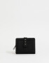 Billetera Boho Billetera Con Snap - Negro