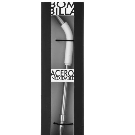 BOMBILLA TERRANO A. INOX C/DETALLE EN COLOR Negro BOMBILLA TERRANO A. INOX C/DETALLE EN COLOR Negro