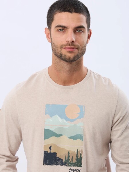 T-SHIRT LEGACY 6093 BEIGE