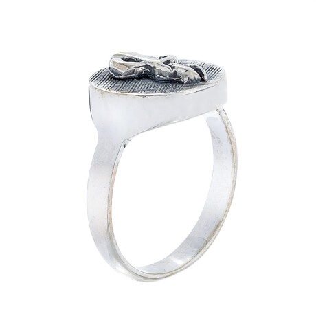 Anillo de plata 925, MEDICO. Anillo de plata 925, MEDICO.