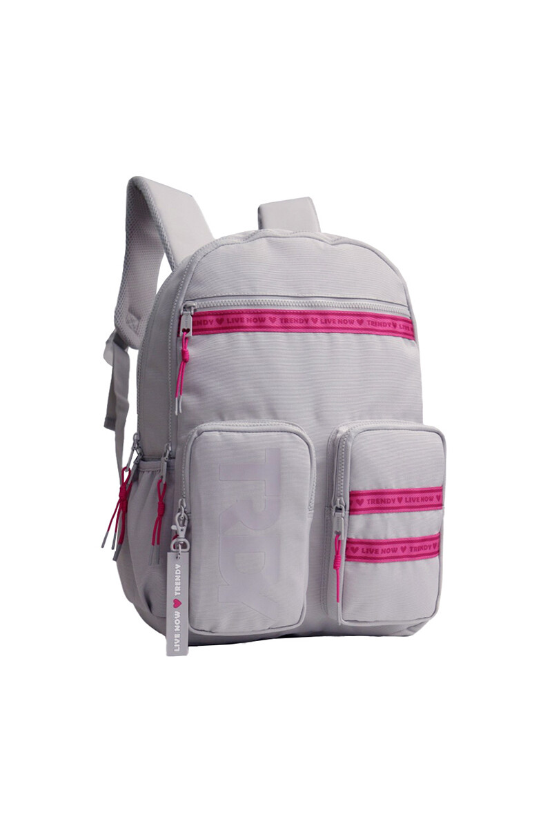 Mochila Trendy - Gris 