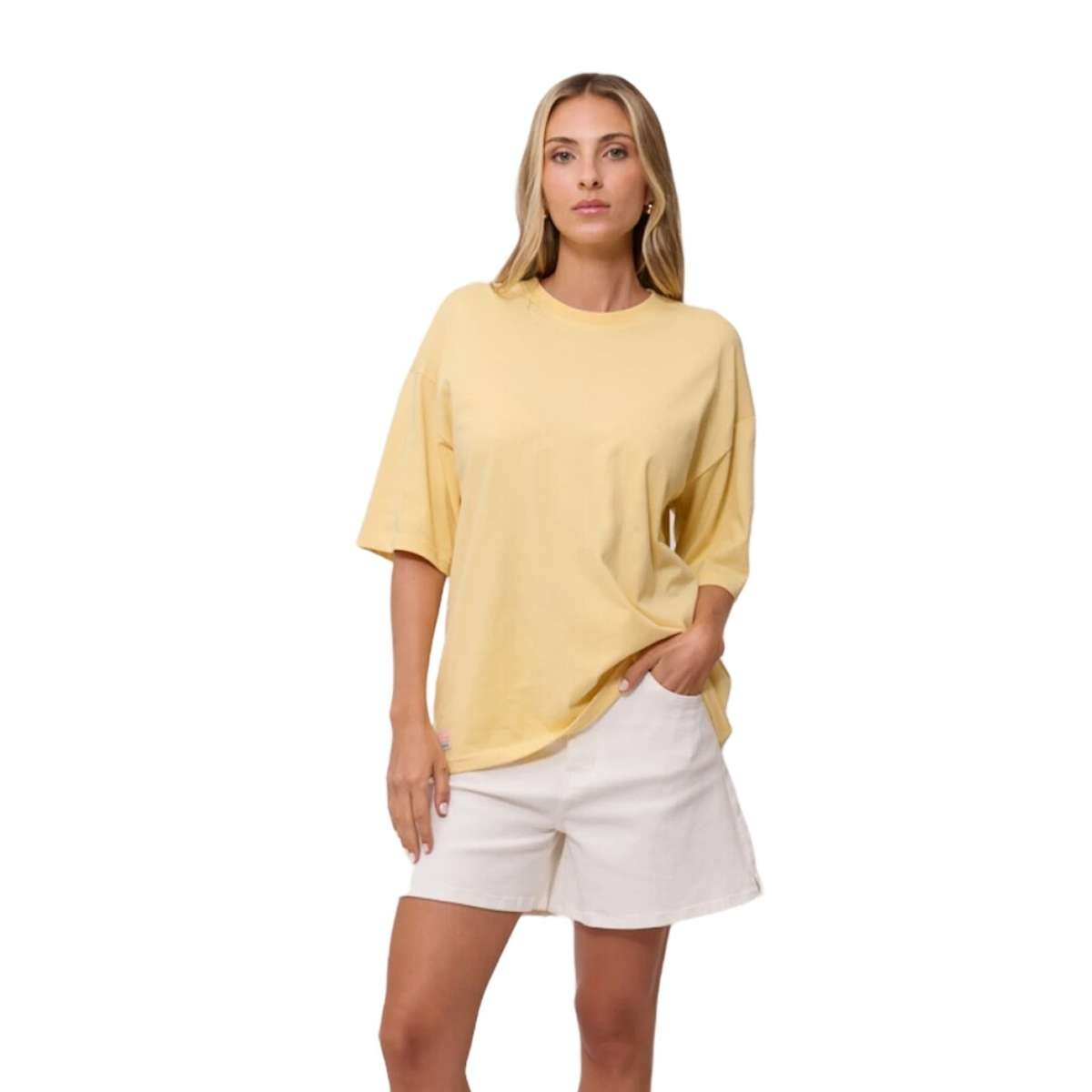 Remera Rusty Nessa - Amarillo 