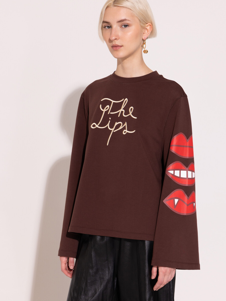 REMERA LIPS 