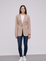 Chaqueta Ebere Beige Oscuro