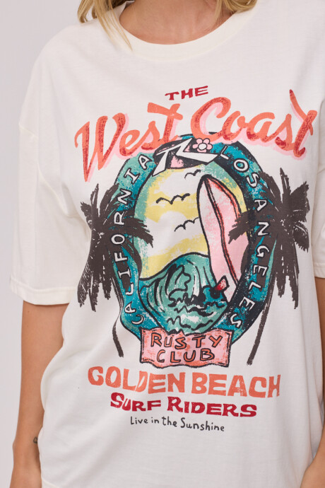 T-SHIRT VAIBE RUSTY Crudo