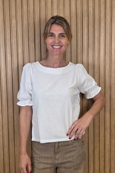 Blusa Sueca Blanco