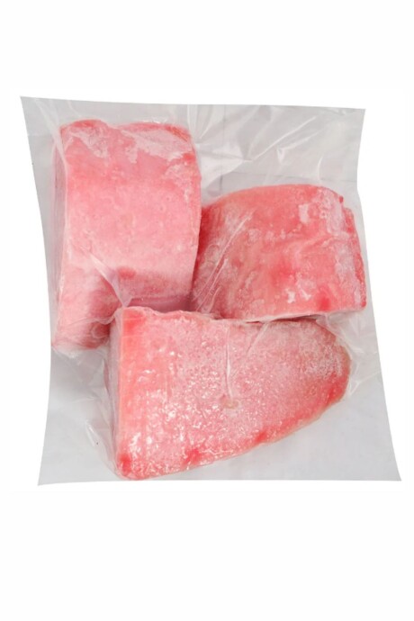 Trozos de Atun Rojo Congelado - 500gs. Trozos de Atun Rojo Congelado - 500gs.