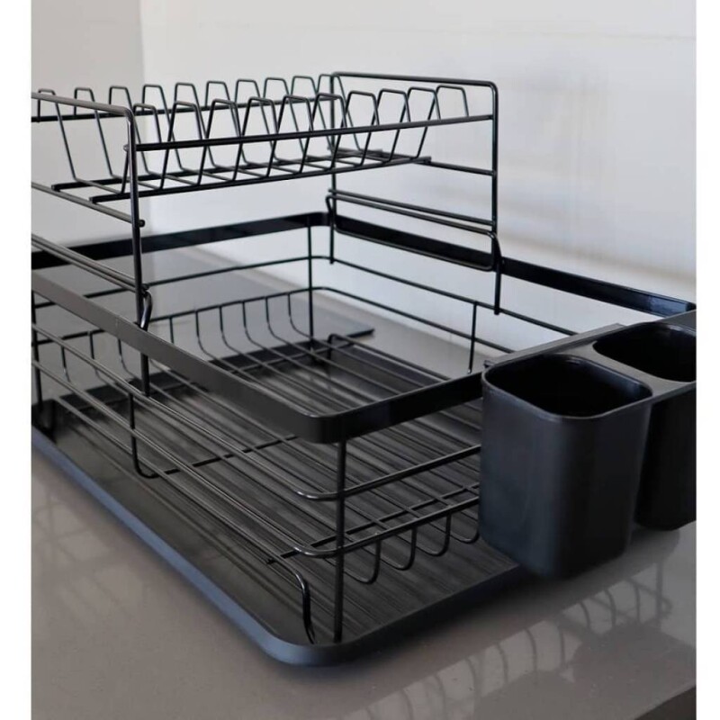Escurridor de platos metálico 2 niveles Escurridor de platos metálico 2 niveles