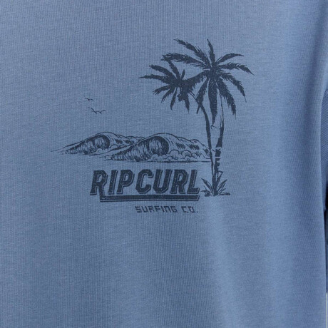 Remera Rip Curl Sportline Tubular Tee Azul