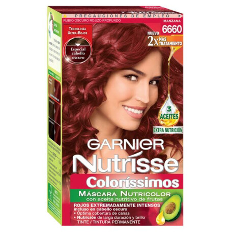 COLORACION NUTRISSE COLORISSIMO Nº 6660 MANZANA COLORACION NUTRISSE COLORISSIMO Nº 6660 MANZANA