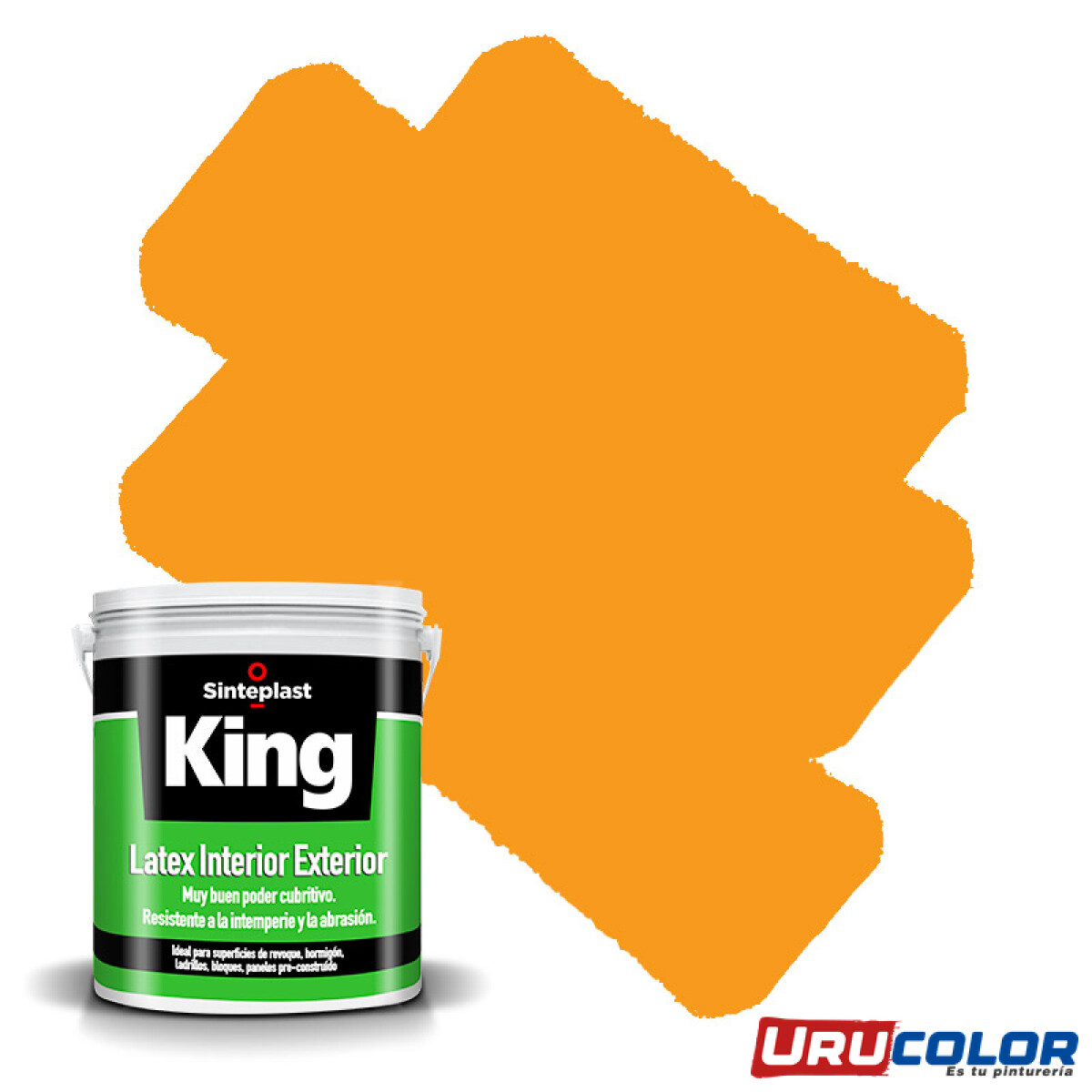 King Latex Latex interior exterior - Mandarina 