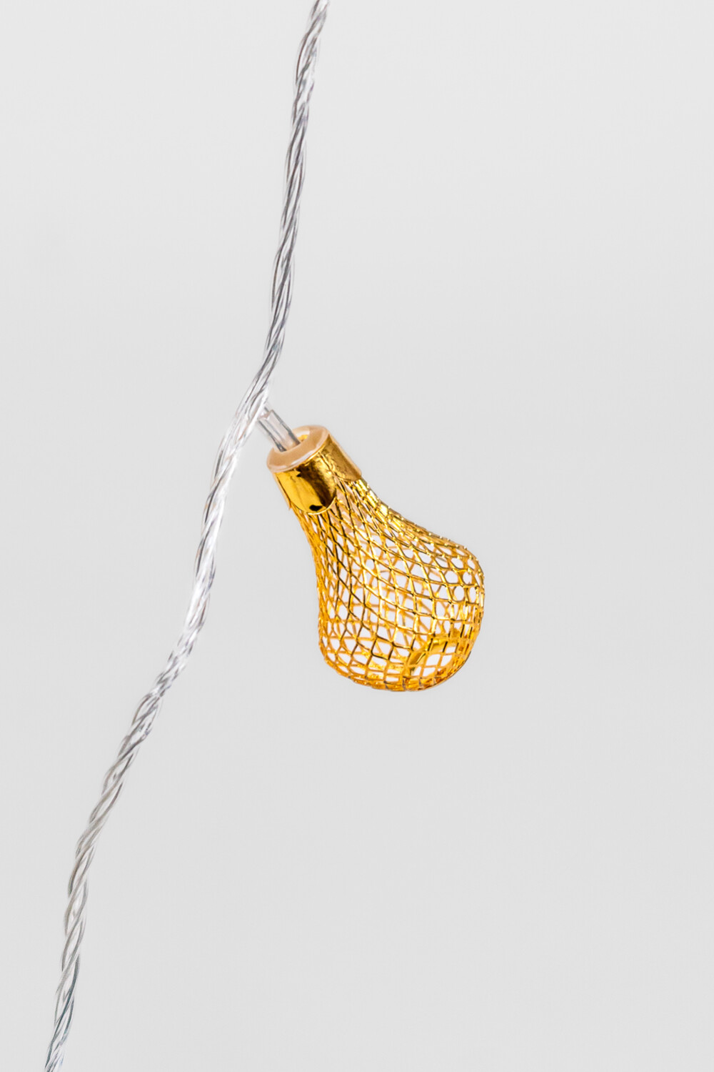 Luces Guia 20luces Gota, Luz Calida, 3.5m Dorado