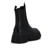 Darkness Bota Dama Caña Media C/ Elastico Negro