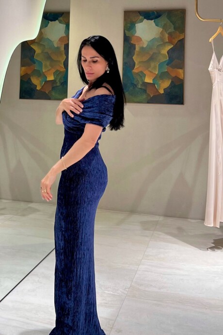 Vestido Savina Azul