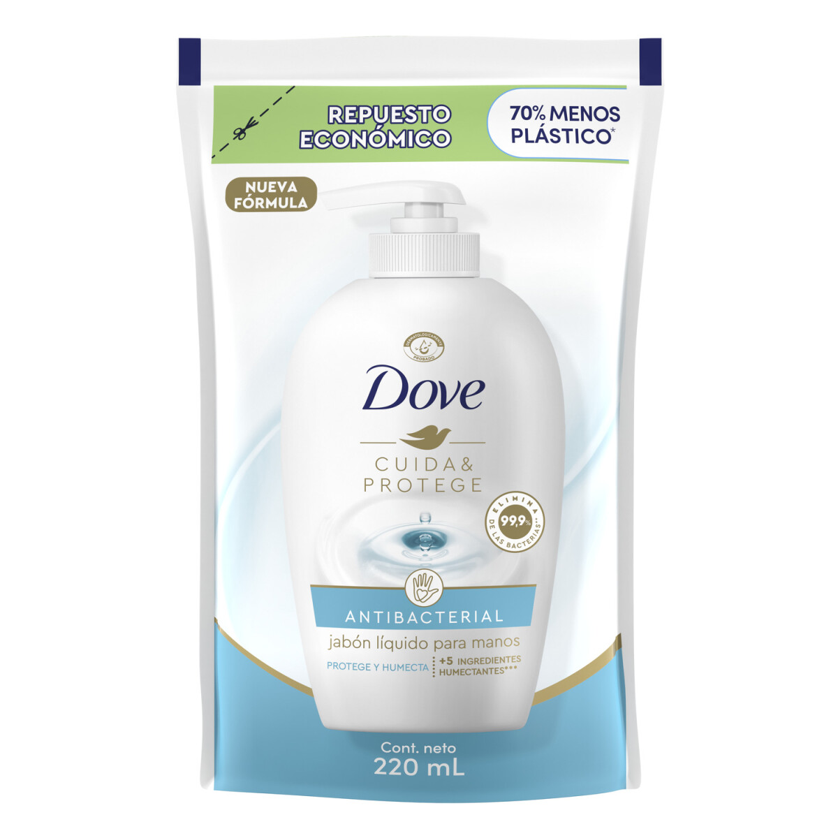 Jabón Líquido Dove Baby 220ml 