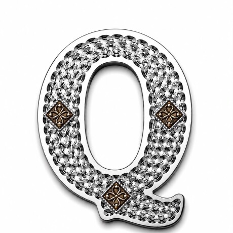 Letras Plata y Oro Q