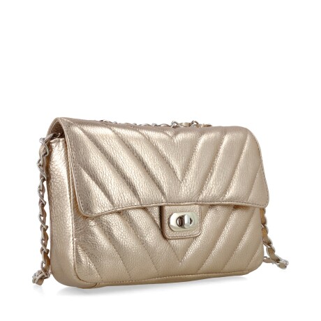 CARTERAS VENET - CUERO LALI DORADO