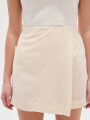 Short Pollera Trael Crudo / Natural