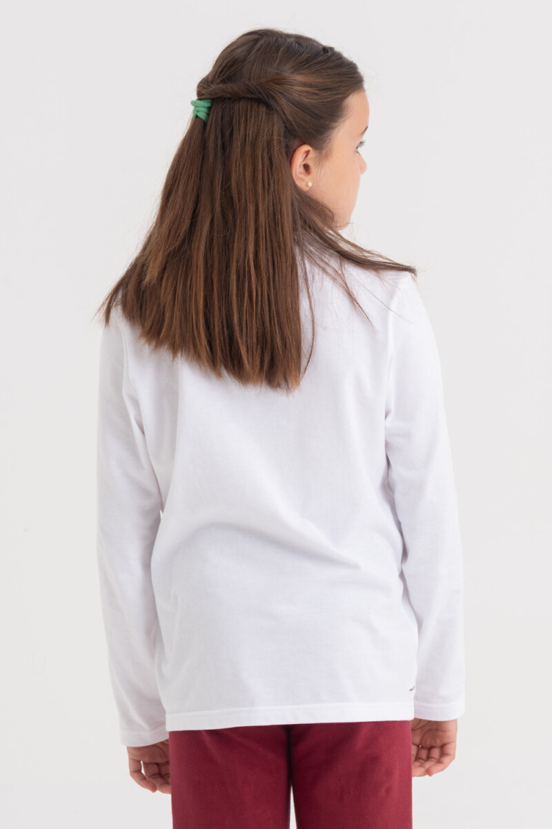 Camiseta manga larga Blanco