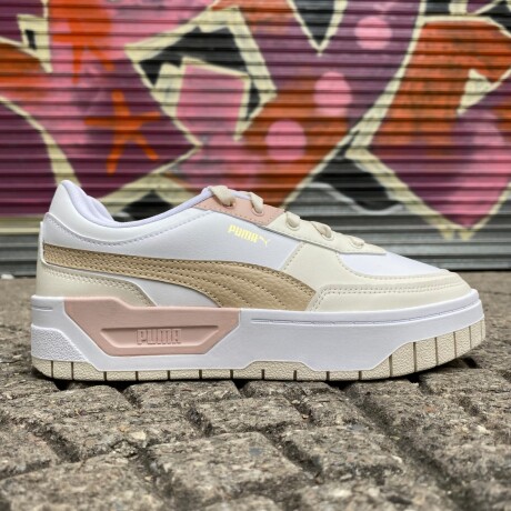 Zapatillas Puma Cali Dream Leather Mujer Blanca