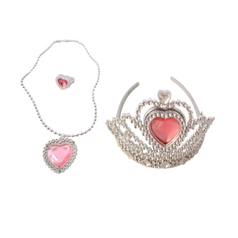 Outlet Corona c/aretes y collar 11x14x14cm Outlet Corona C/aretes Y Collar 11x14x14cm