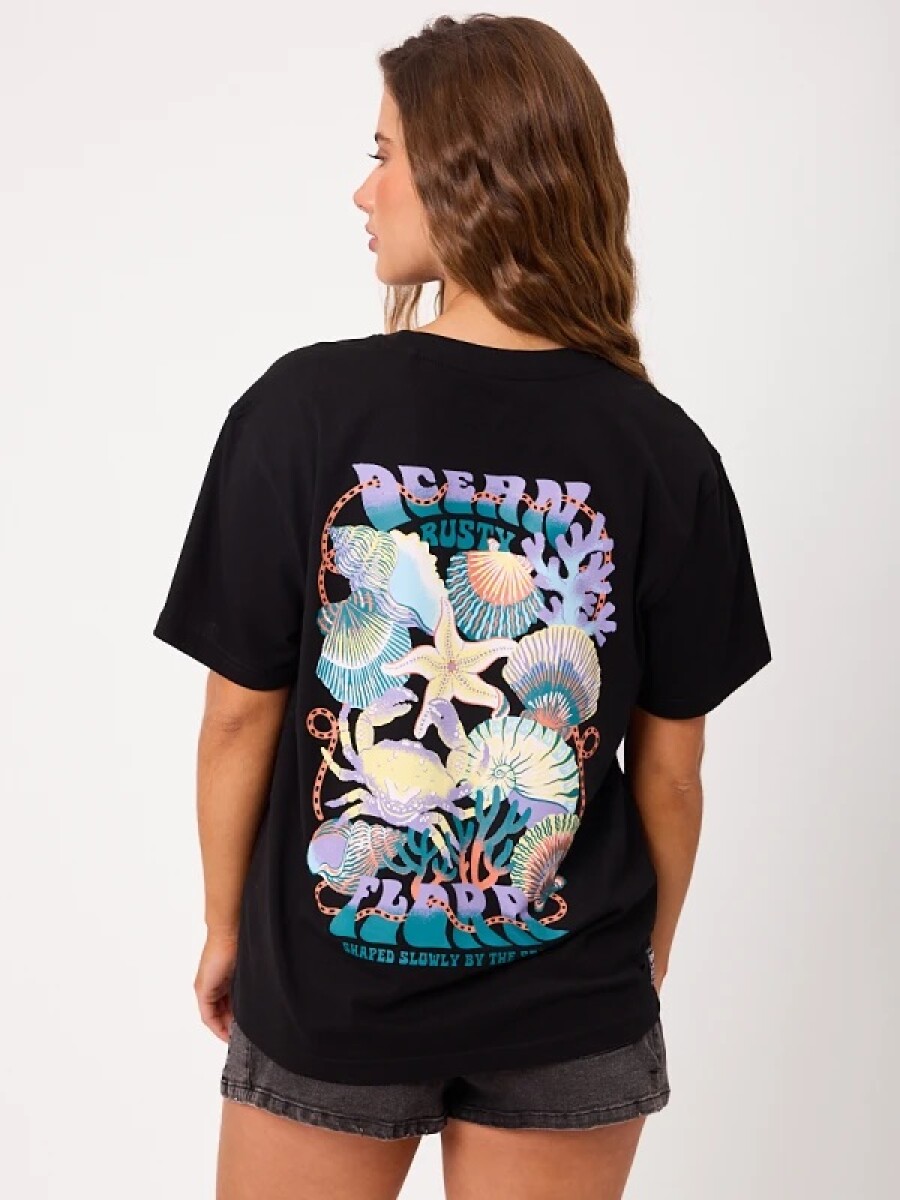 T-SHIRT RUSTY MARLENA - NEGRO 