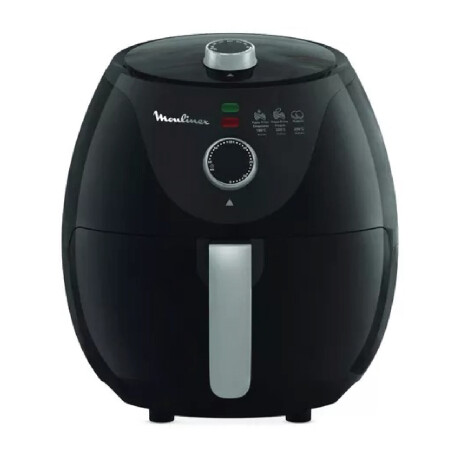 Freidora De Aire Moulinex, Capacidad de 3,2 Lts. Temperatura hasta 200º. Timer de 60 min, color negro Freidora De Aire Moulinex, Capacidad de 3,2 Lts. Temperatura hasta 200º. Timer de 60 min, color negro