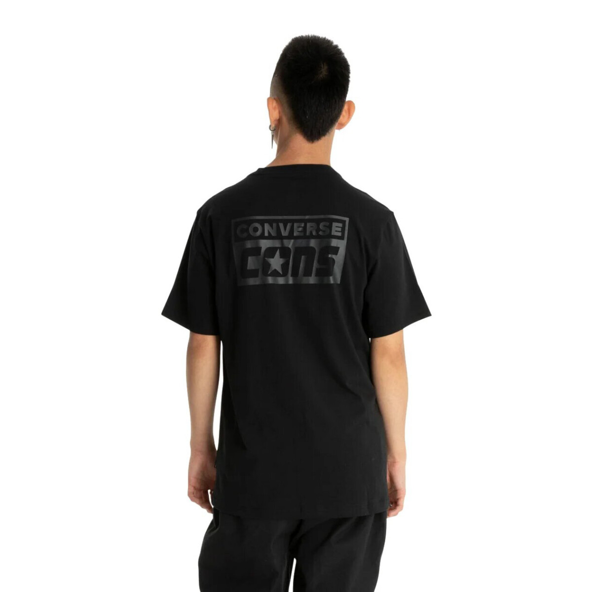 Remera de Hombre Converse - All Star Cons Secret Converse - Negro 
