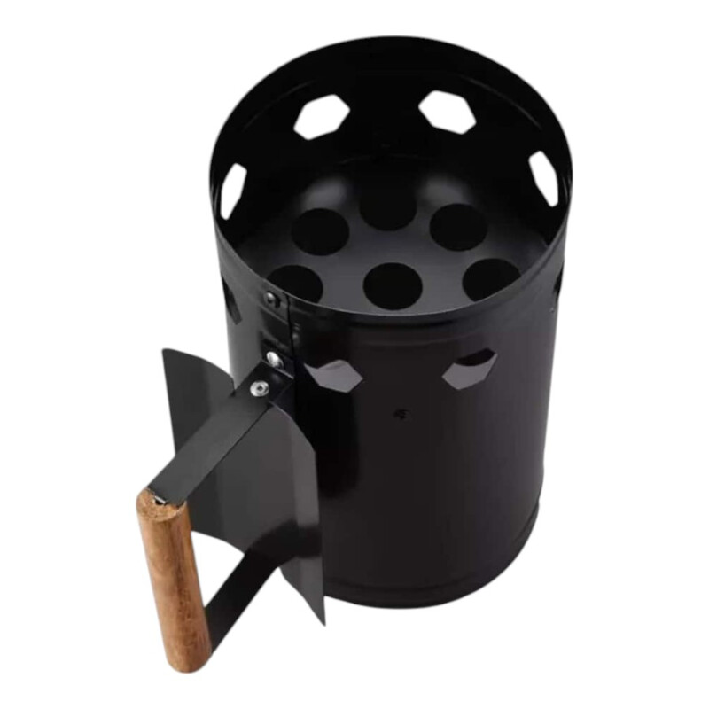 Balde Encendedor De Carbón Iniciador Negro