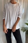 Camiseta clásica de bambú Blanca