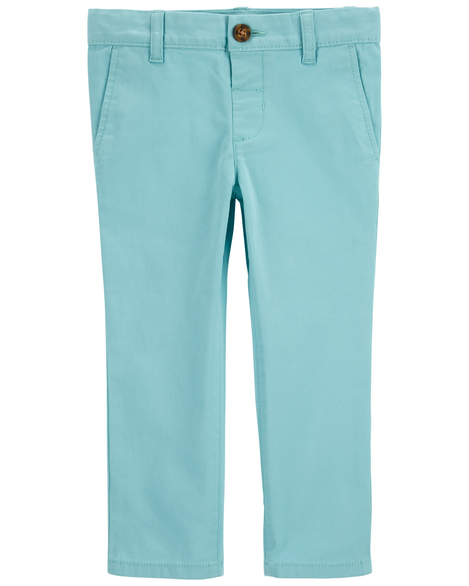 Pantalón de sarga clásico Sin color