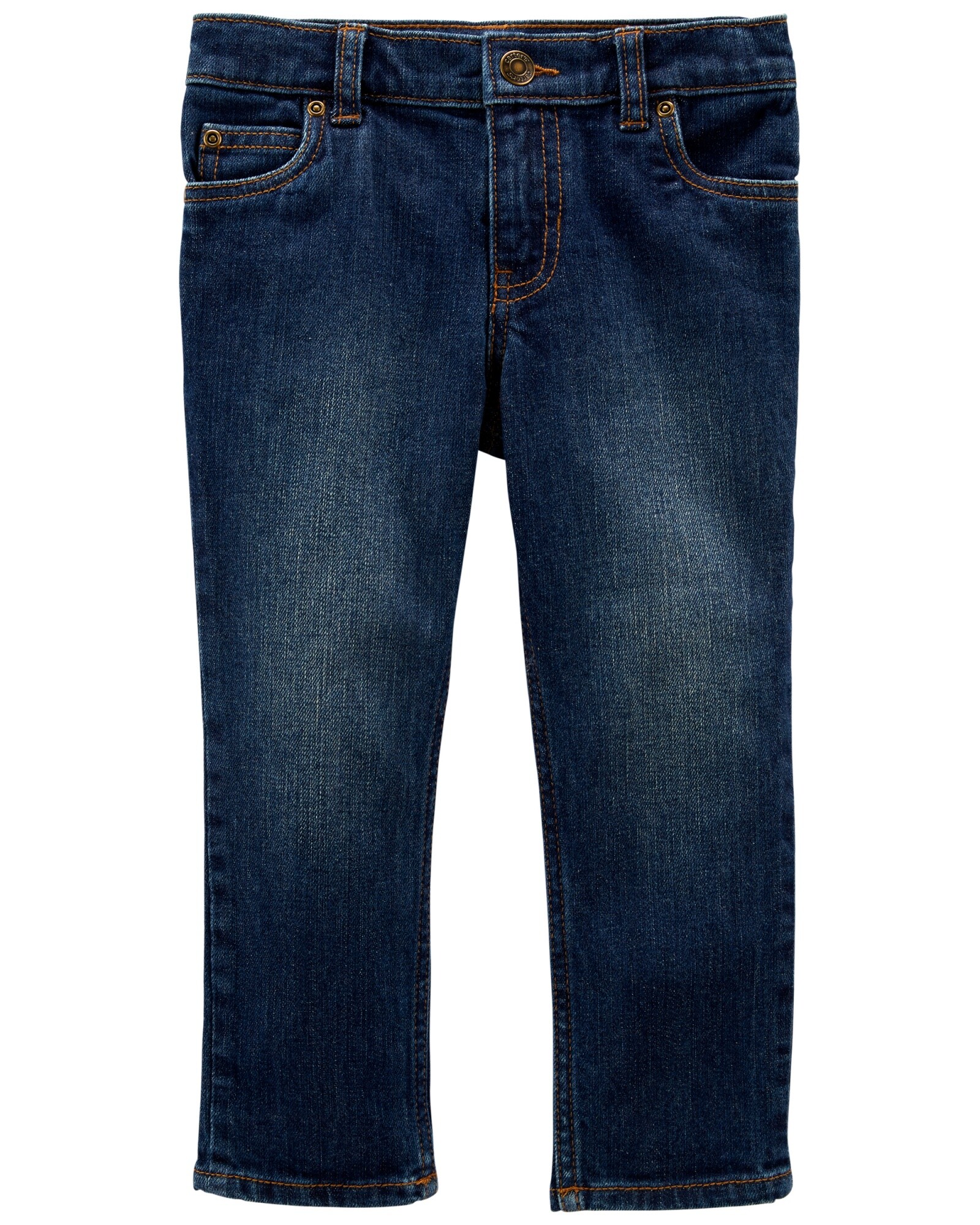 Pantalón de jean cinco bolsillos Sin color