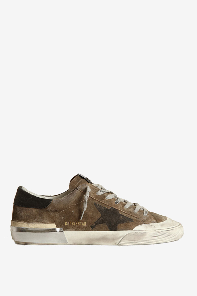 SUPER-STAR SUEDE UPPER PRINTED Army