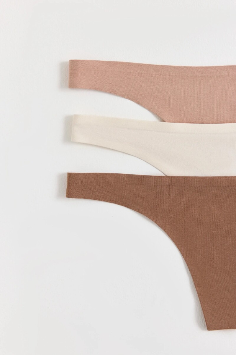 PACK X3 COLALESS COTTON - Multicolor 
