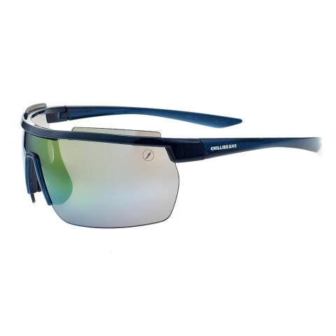 Lentes De Sol Polarizado Fluctuante Verde/Azul